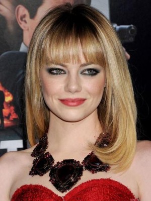 Perruque blonde frange deals