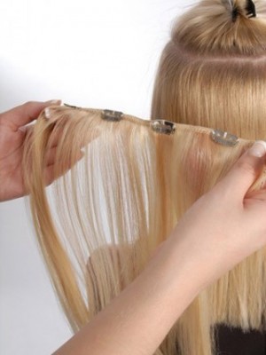 Extensions Raisonnables De Cheveux Naturels Avec 4 Clips