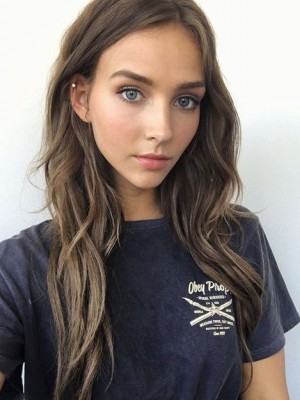 Perruque Magique Ondulée Lace Front Cheveux Naturels