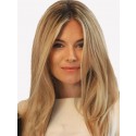 Perruque Eclatante Lisse Lace Front Cheveux Naturels