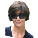 Perruque Grisante Lisse Capless Cheveux Naturels