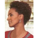 Perruque Courte De 100% Cheveux Naturels En Vogue