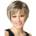 Perruque Glorieuse Multicouche Lisse De Style Bob