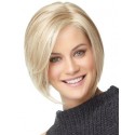 Perruque Exceptionnelle Lisse Mi-Longue De Style Bob