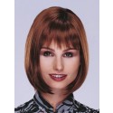 Perruque Mi-Longue Plaisante Lace Front De Style Bob