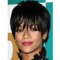 Perruque Pittoresque Capless Lisse Courte De Style Rihanna