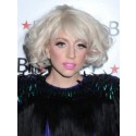 Perruque Ondulée Raisonnable De Style Bob De Lady Gaga