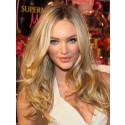 Perruque Frappante Lace Front Ondulée Cheveux Naturels