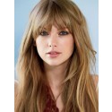 Perruque Somptueuse Lisse Capless Cheveux Naturels De Style Taylor Swift