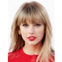 Perruque Lisse Capless Cheveux Naturels De Style Taylor Swift