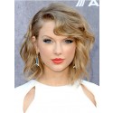 Perruque Acceptable Ondulée Lace Front Cheveux Naturels De Style Taylor Swift