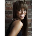 Perruque Aimable Lisse Capless Cheveux Naturels De Style Tyra Banks