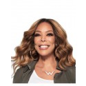 Perruque Fascinante Ondulée Lace Front Cheveux Naturels De Style Wendy Williams