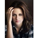Perruque Épatante Ondulée Lace Front Synthétique De Style Kristen Stewart