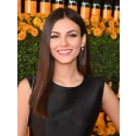 Perruque Fine Lisse Lace Front Synthétique De Style Victoria Justice