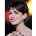 Perruque Pénétrante De Style Anne Hathaway Pixie Lace Front Synthétique