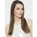 Perruque Frappante Lisse Lace Front Cheveux Naturels Brésiliens