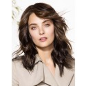 Perruque Adorable Ondulée Lace Front Cheveux Naturels