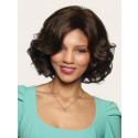 Perruque Plaisante Ondulée Lace Front Cheveux Naturels