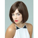 Perruque Capless Attirante En Vogue De Cheveux Naturels