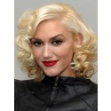 Perruque Cheveux Naturels Mi-Longue Aimable Lace Front Ondulée
