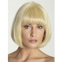 Perruque Élélgante Full Lace De Style Bob De Cheveux Naturels
