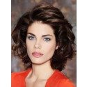 Perruque Cheveux Naturels Lace Front Délectable Ondulée Belle Apparence