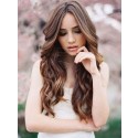 Perruque Cheveux Naturels Lace Front Délectable Ondulée Chic