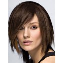 Perruque Cheveux Naturels Royale Courte Capless Lisse Impressionnante