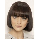 Perruque Pittoresque Lisse Cheveux Humains Capless