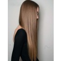 Perruque Royale Lisse Longue Lace Front Cheveux Humains