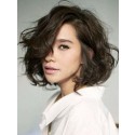 Perruque Plaisante Ondulée Capless Cheveux Humains