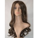 Perruque Fascinante Ondulée Lace Front Cheveux Naturels