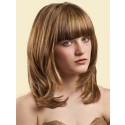 Perruque Plaisante Lisse Capless Cheveux Humains