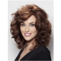 Perruque Frappante Ondulée Cheveux Naturels Capless