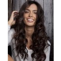 Perruque Désirable Ondulée Synthétique Lace Front