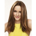 Perruque Frappante Lisse Cheveux Naturels Lace Front