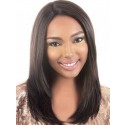 Perruque Afro-Américaine Soyeuse Lace Front Lisse Cheveux Naturels
