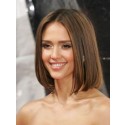 Perruque Bob Féerique Lisse Lace Front Cheveux Naturels