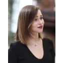 Perruque Sensationnelle Lisse Lace Front Cheveux Naturels De Style Emilia Clarke