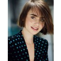 Perruque Extraordinaire Lisse Lace Front Synthétique De Style Lily Collins