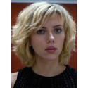 Perruque Marquante Ondulée Lace Front Cheveux Naturels De Style Scarlett Johansson