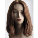 Perruque Douce Raisonnable Ondulée Lace Front Cheveux Naturels